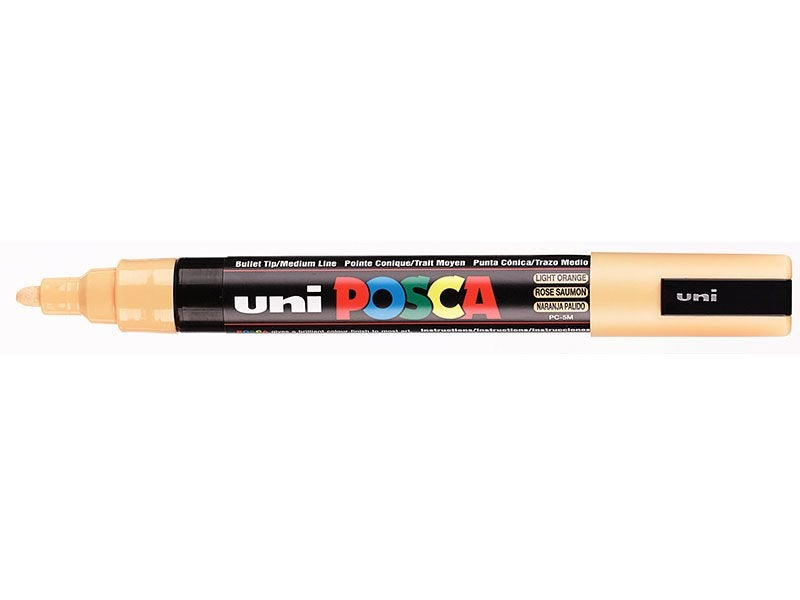 Achat Marqueur posca - pointe moyenne 2,5 mm - Rose saumon - PC5M