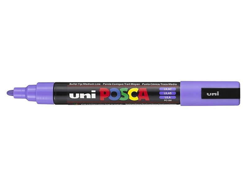 Achat Marqueur posca - pointe moyenne 2,5 mm - Lilas - PC5M