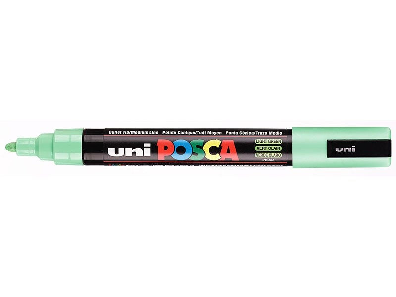 Achat Marqueur posca - pointe moyenne 2,5 mm - Vert clair - PC5M