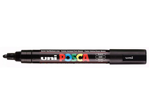 Achat Marqueur posca - pointe moyenne 2,5 mm - Noir - PC5M