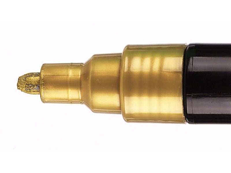 achat Marqueur posca - pointe moyenne 2,5 mm - Doré - PC5M