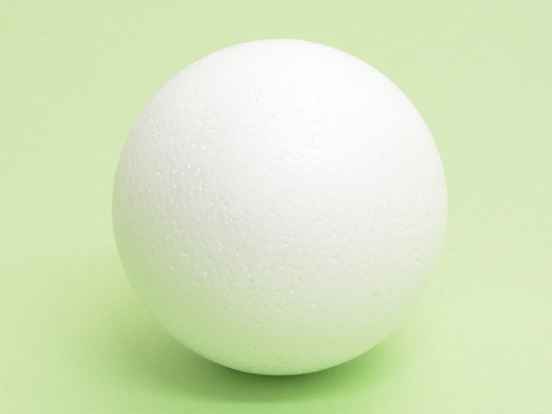 achat Boule polystyrène 7 cm à customiser - blanc