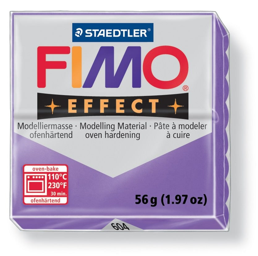Achat Pâte Fimo EFFECT Translucide Lilas 604
