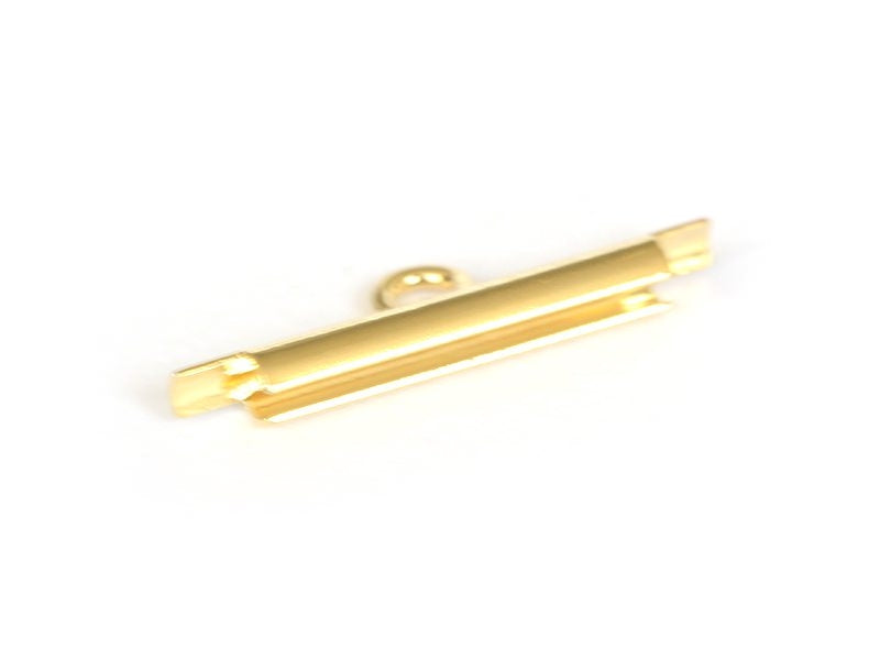 achat Embout pour tissage de perles Doré - 15 mm