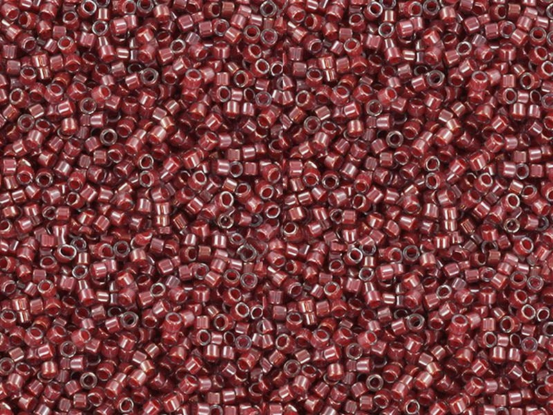 Achat Miyuki Delicas 11/0 - Cranberry lined lustercrystal 280