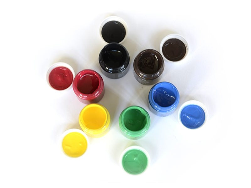 achat 6 pots de peinture pour textile - Basique