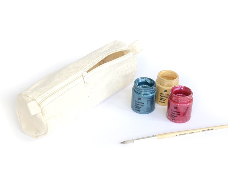 achat 6 pots de peinture pour textile - Métallique