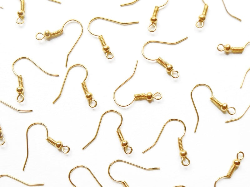 Achat 10 paires de boucles d'oreilles dorées