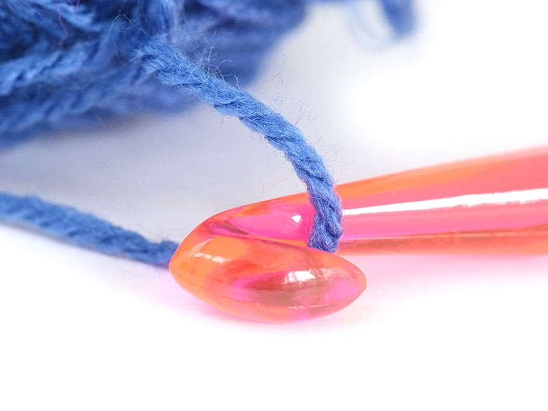 Achat Crochet fluo 10 mm - Plastique