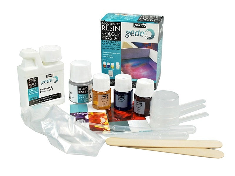 Achat Kit découverte de résine couleur et cristal