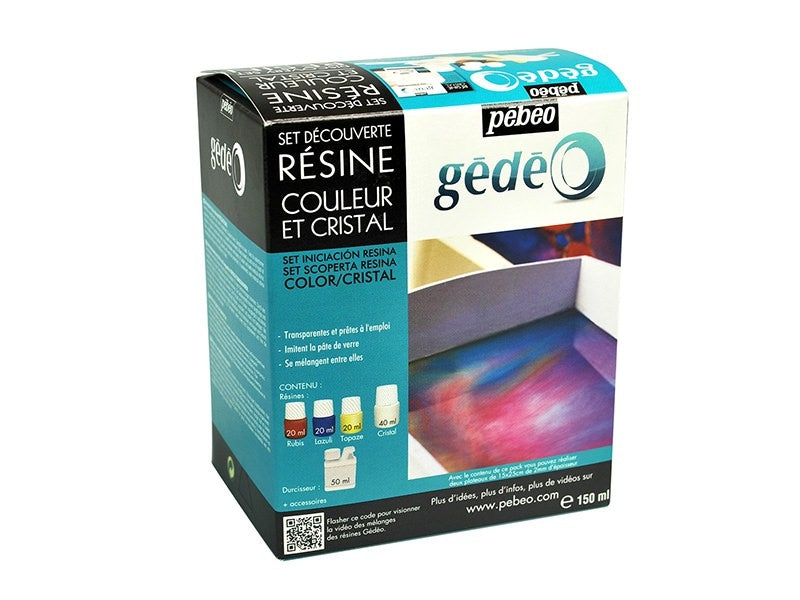 achat Kit découverte de résine couleur et cristal