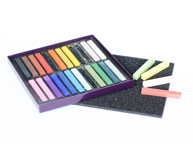 Achat Coffret de 24 pastels durs