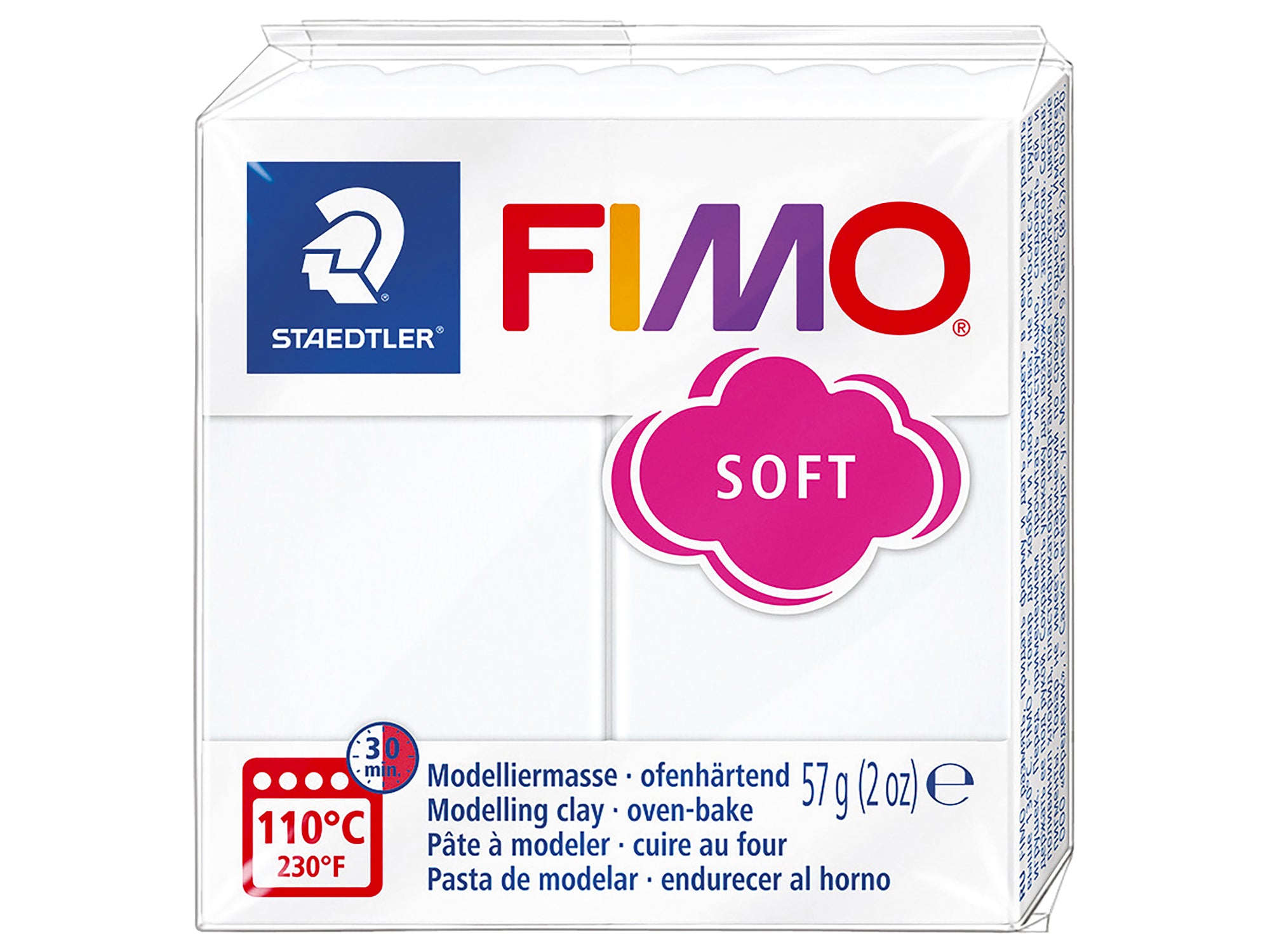 achat Pâte Fimo Soft Blanc 0