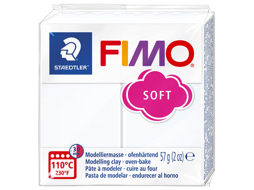 Achat Pâte Fimo Soft Blanc 0