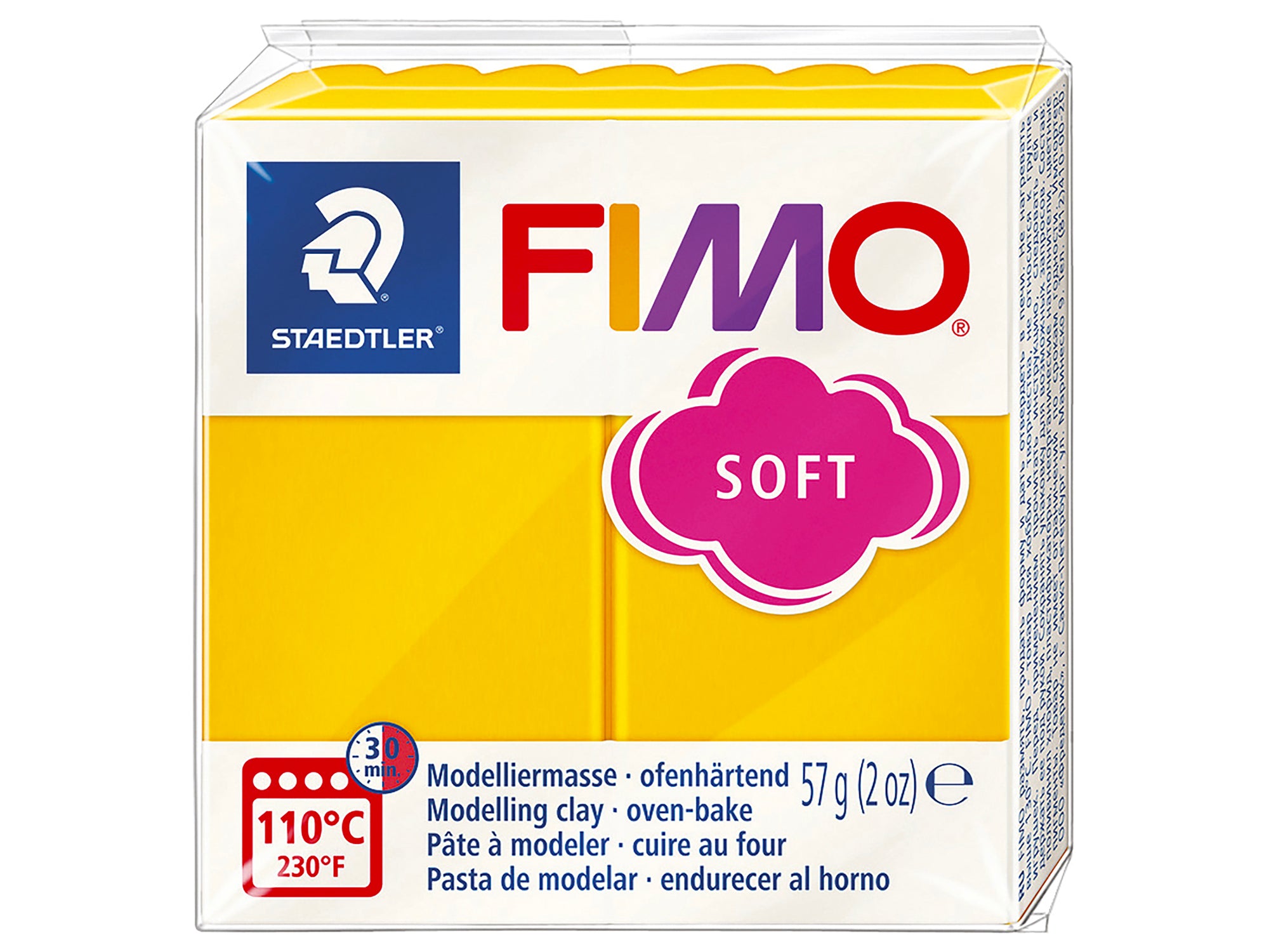 Achat Pâte Fimo Soft Jaune TOURNESOL 16