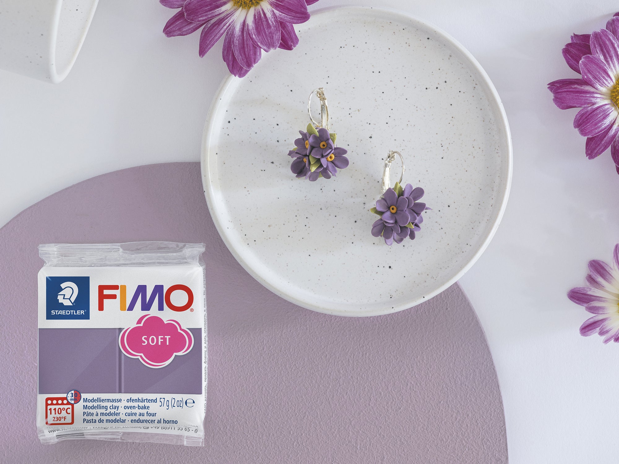 achat Pâte Fimo Soft Shake myrtille T60