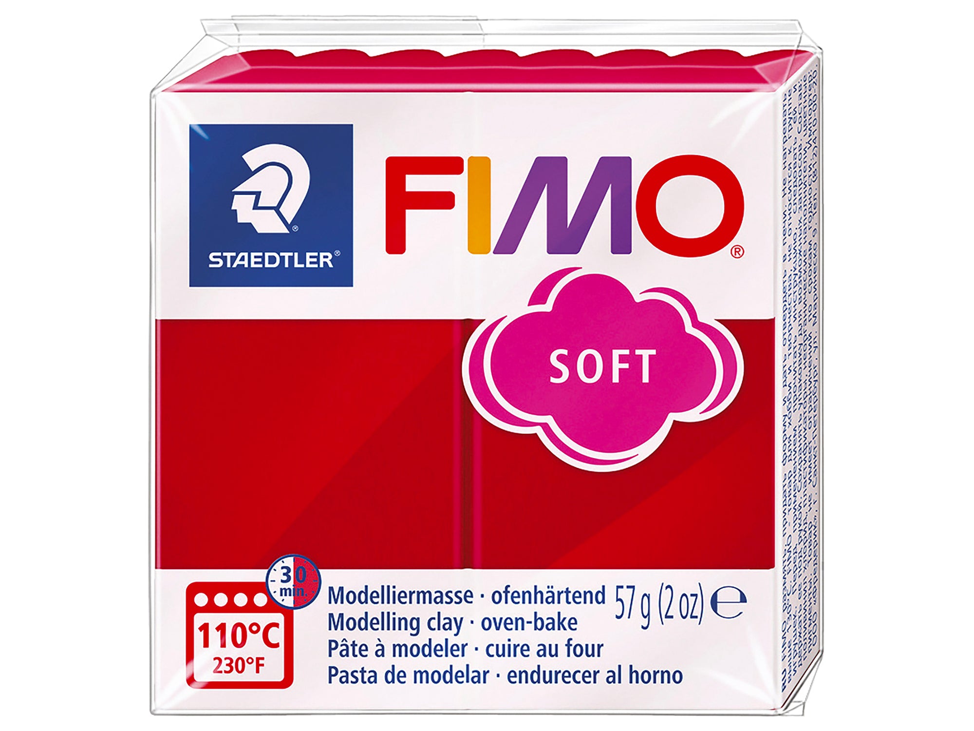 Achat Pâte Fimo Soft rouge Cerise 26
