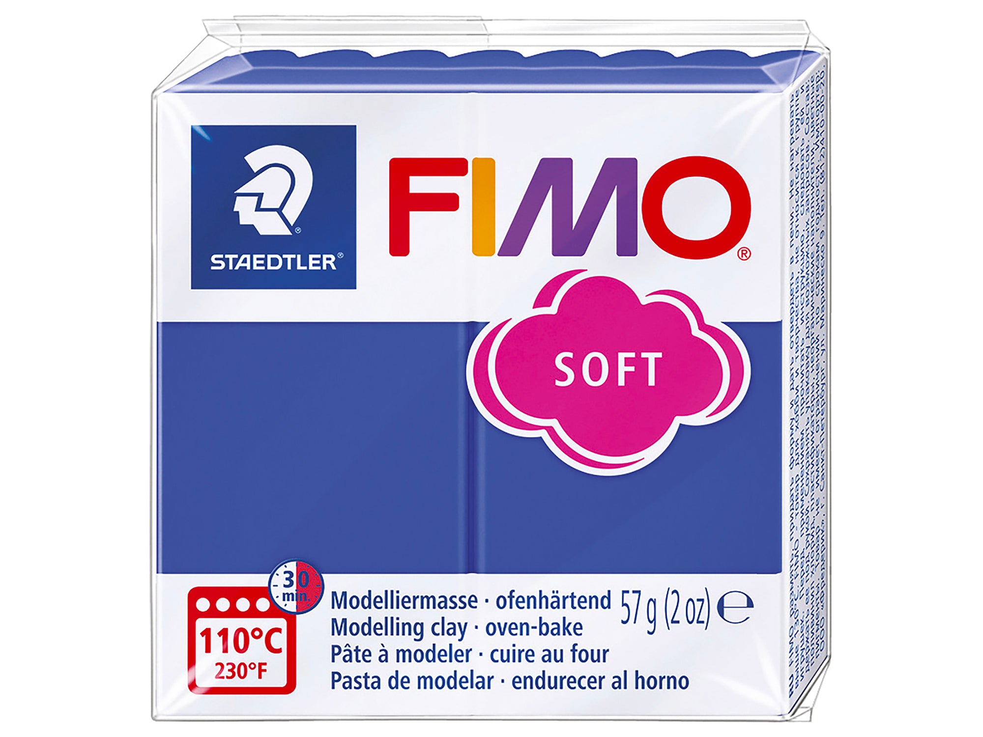 Achat Pâte Fimo Soft Bleu Brillant 33