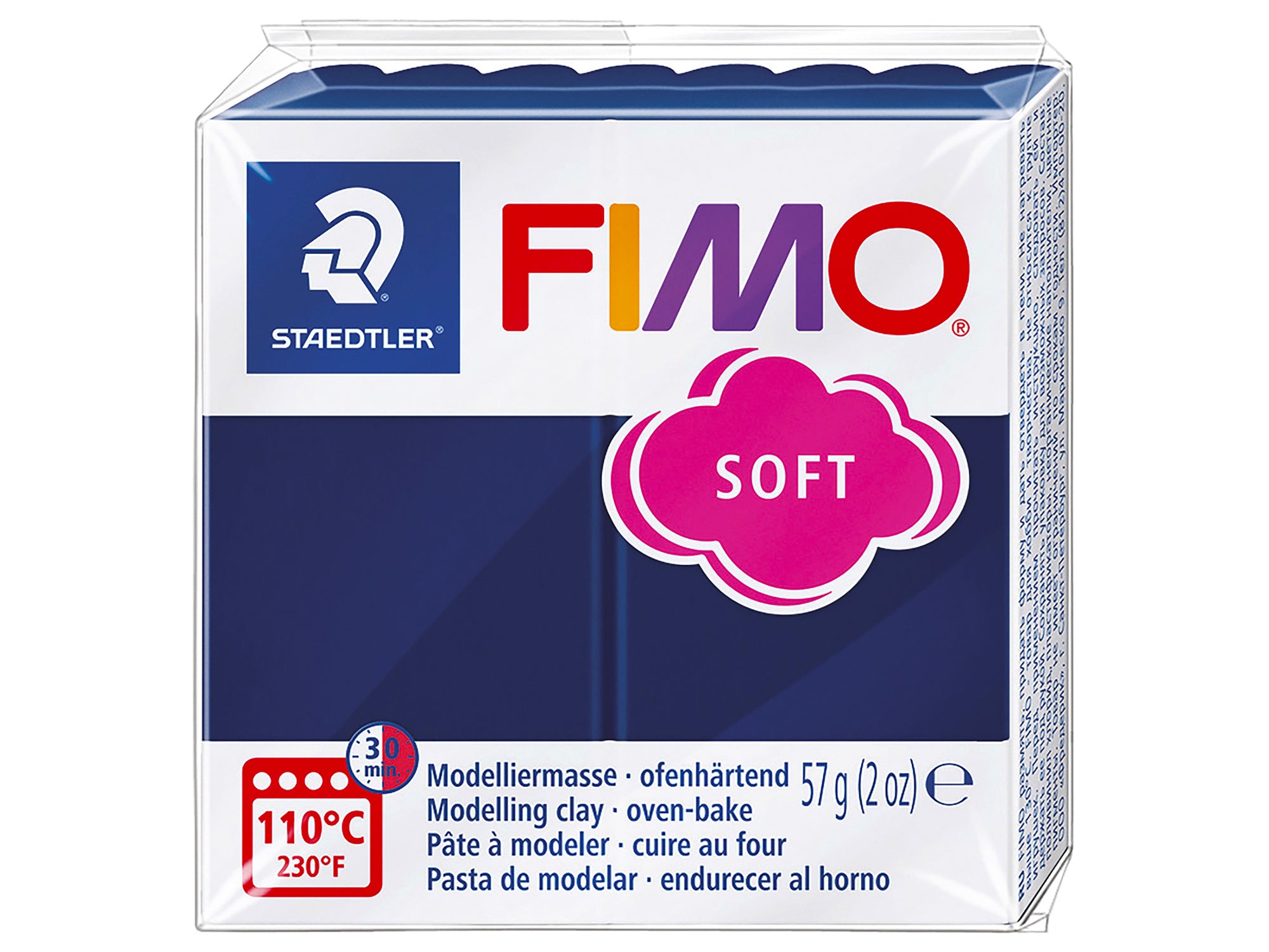 Achat Pâte Fimo Soft Bleu Foncé 35
