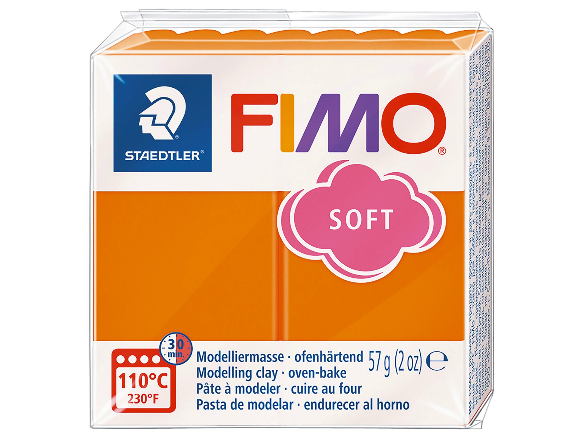 Achat Pâte Fimo Soft Mandarine 42