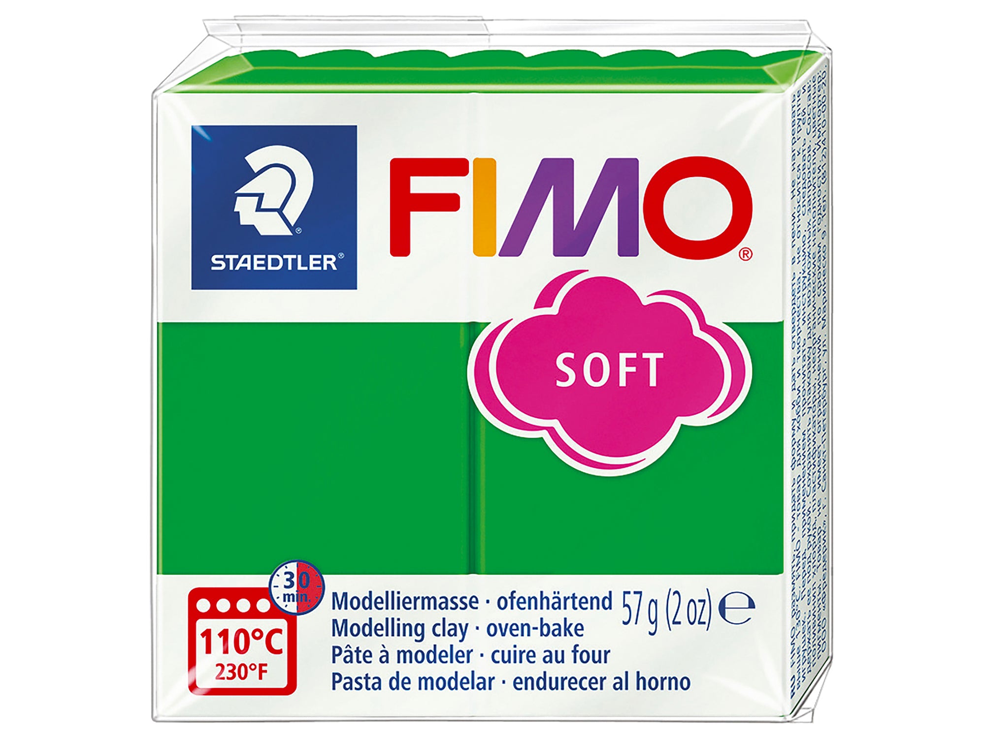 Achat Pâte Fimo Soft Vert Tropique 53