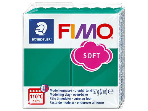 Achat Pâte Fimo Soft Vert Emeraude 56