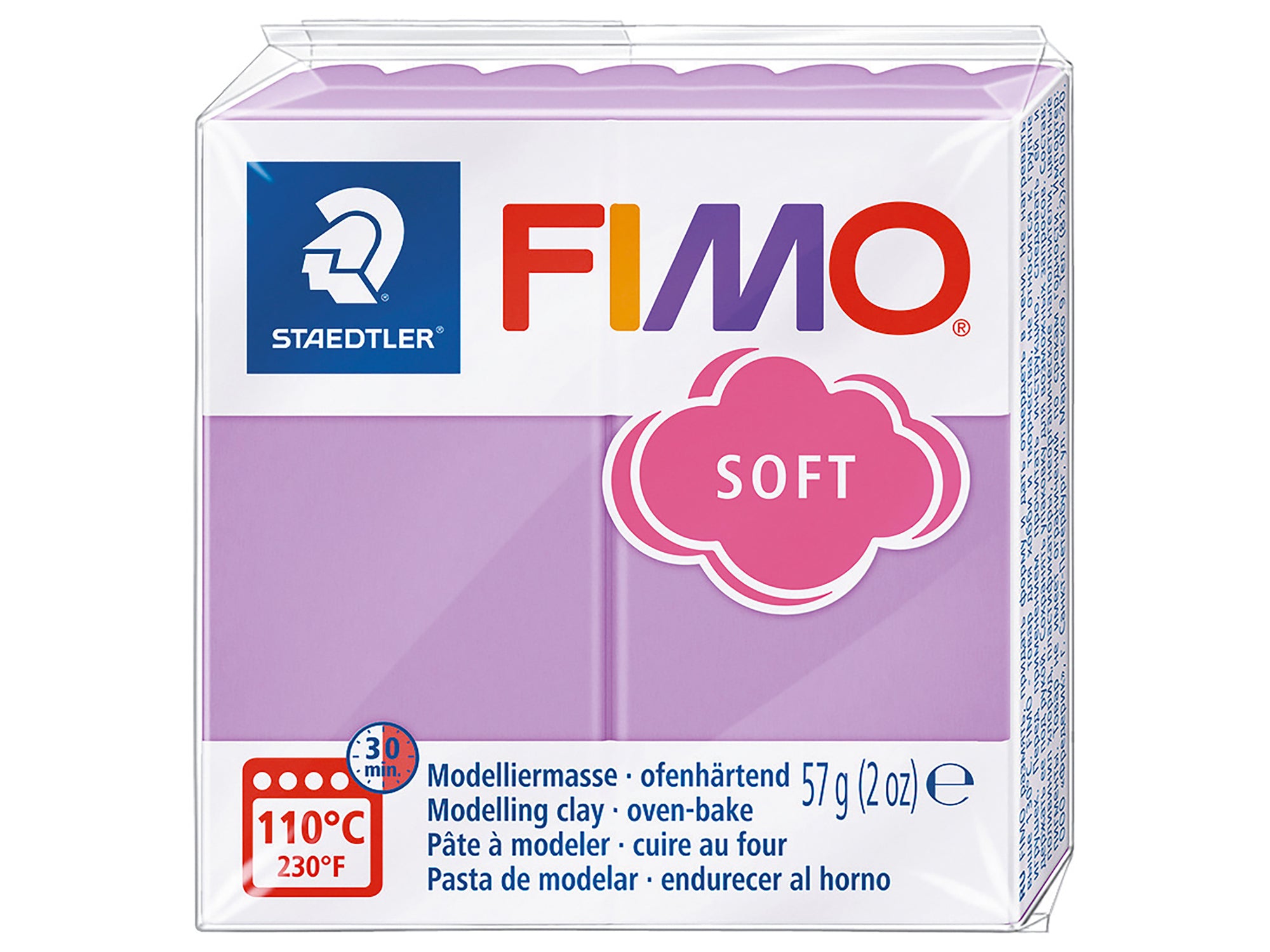 Achat Pâte Fimo Soft Lavande 62