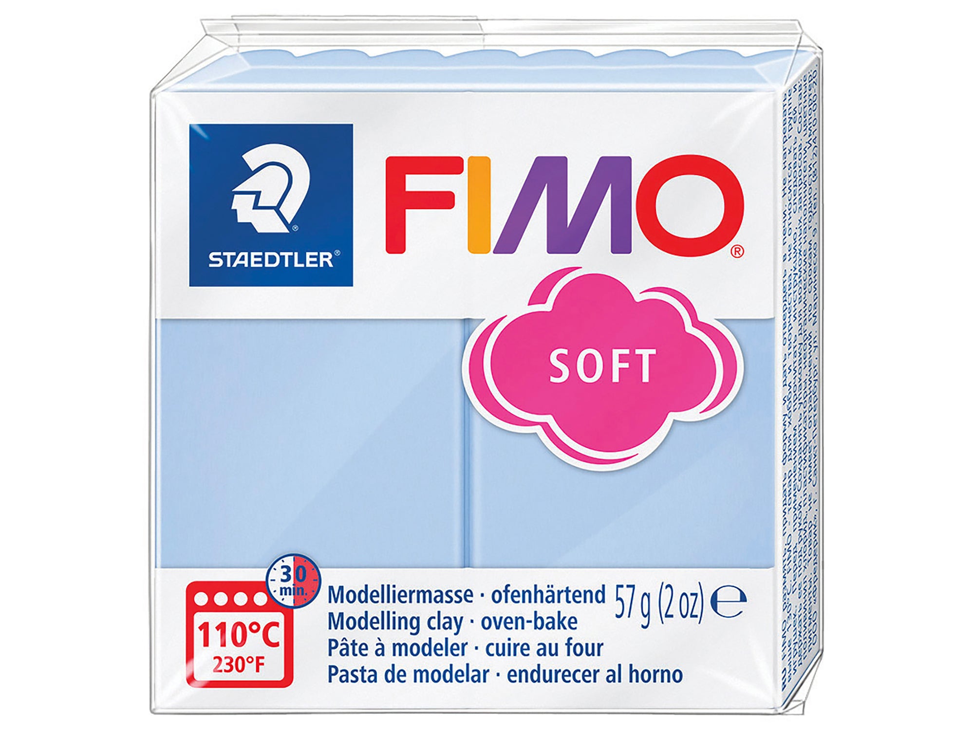 Achat Pâte Fimo SOFT Bleu sérénité T31
