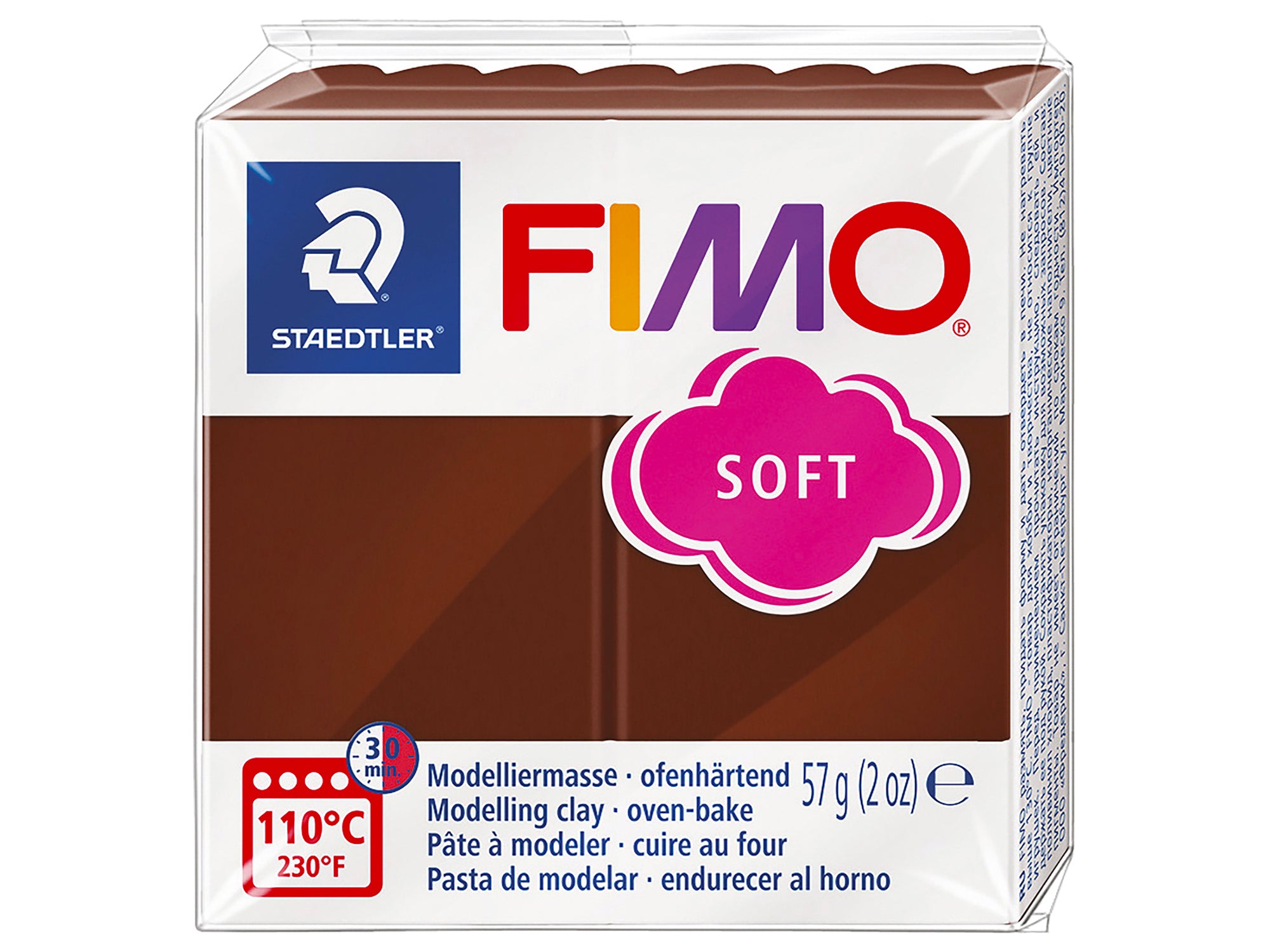 Achat Pâte Fimo Soft Chocolat 75