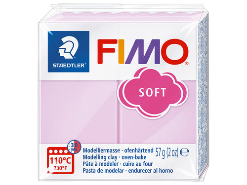 Achat Pâte Fimo SOFT Pastel Rose 205