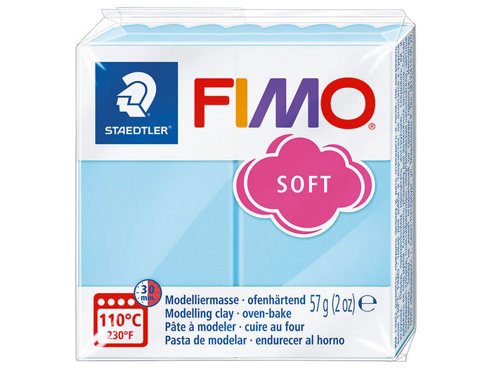 Achat Pâte Fimo SOFT Pastel Bleu Aqua pastel 305