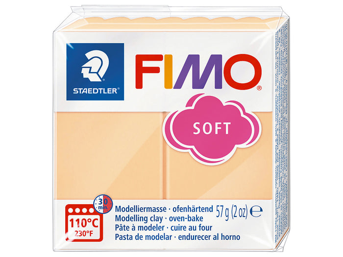 Achat Pâte Fimo SOFT Orange pêche Pastel 405