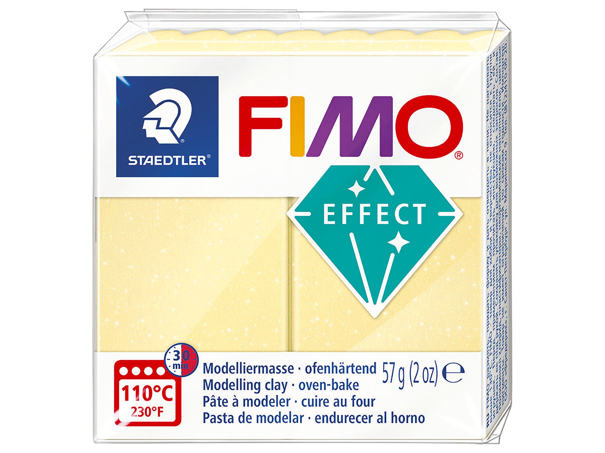 Achat Pâte Fimo EFFECT citrine quartz 106