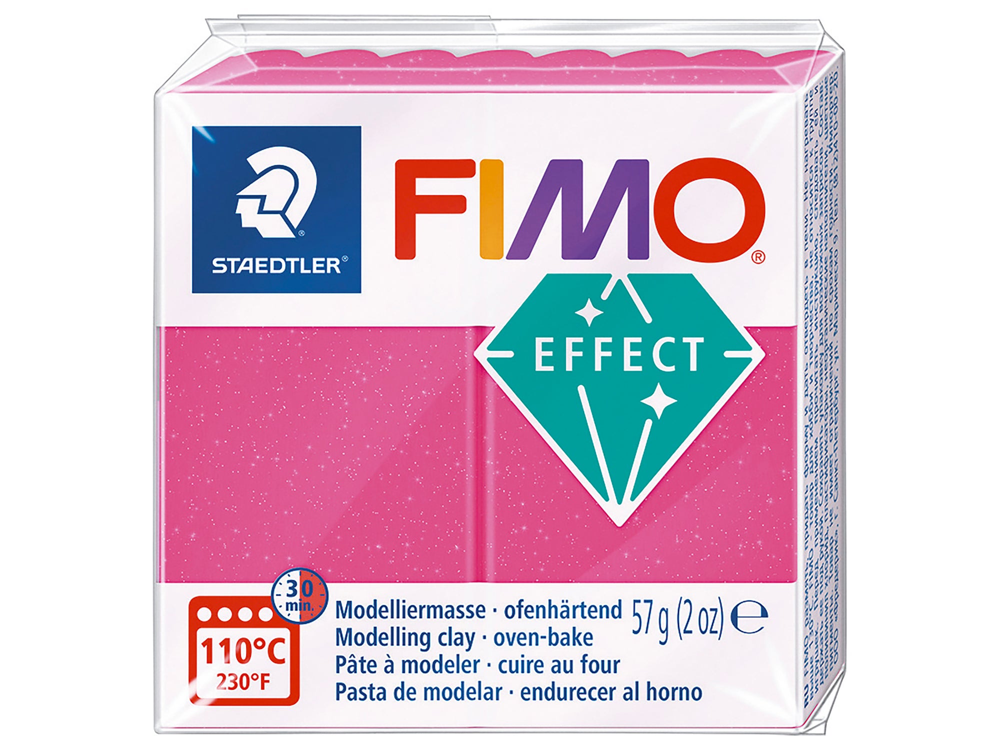 Achat Pâte Fimo EFFECT quartz Rubis 286