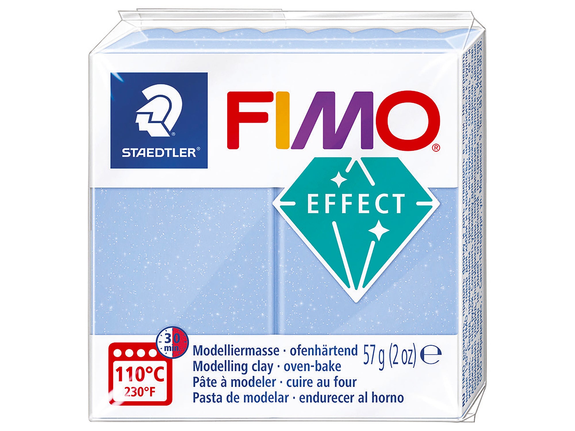 Achat Pâte Fimo EFFECT bleu agate 386