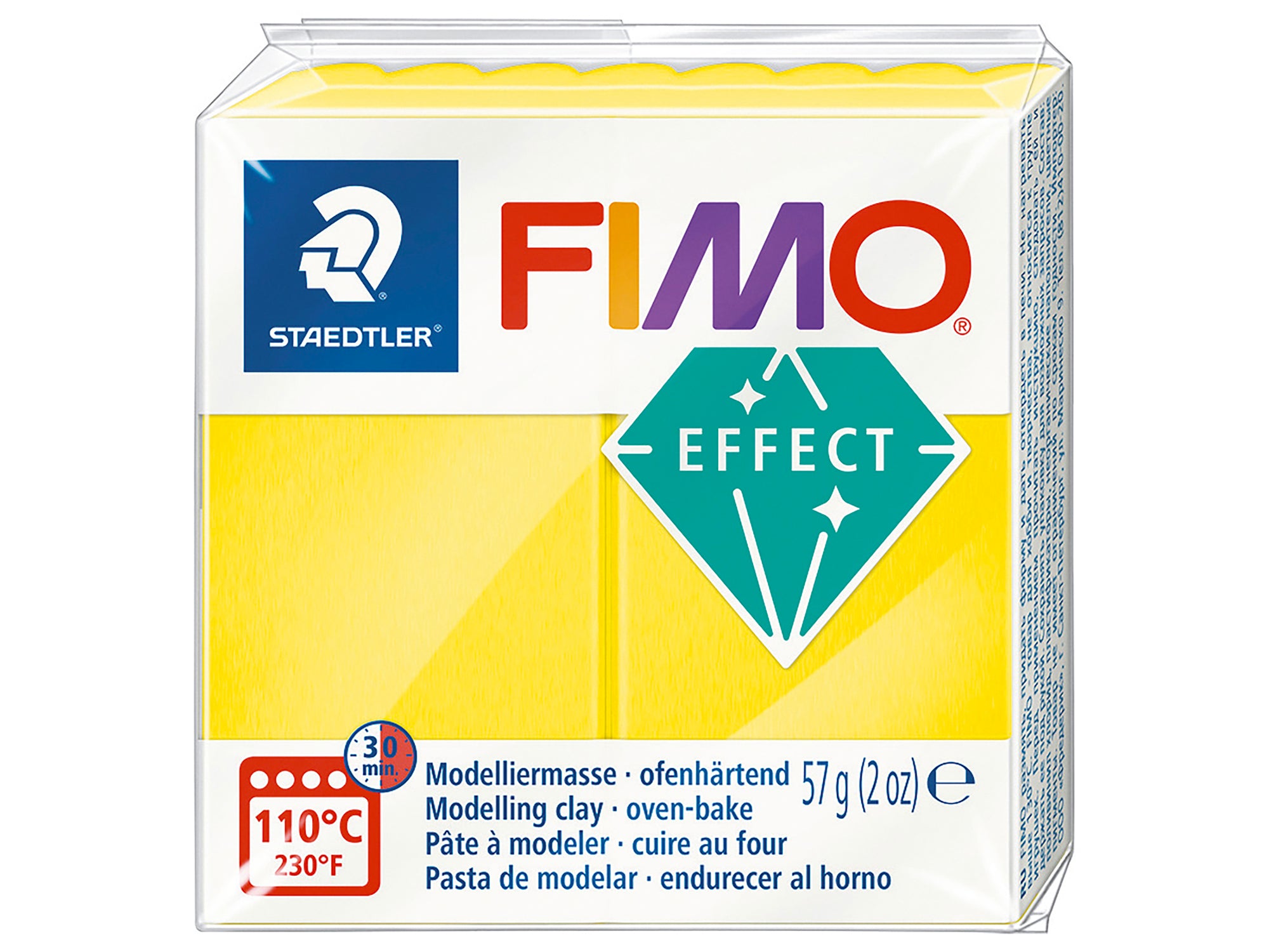 Achat Pâte Fimo effect Néon 57gr Jaune 101