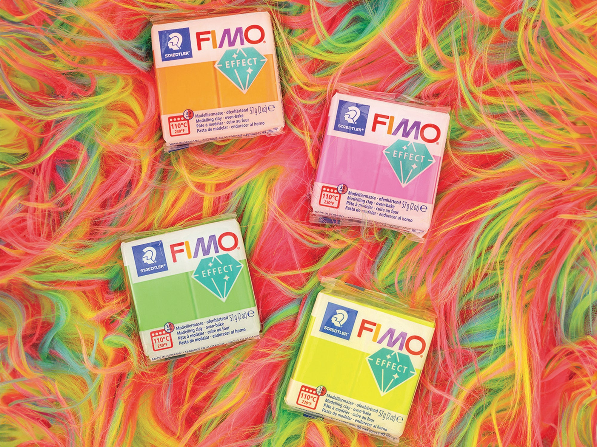 achat Pâte Fimo Effect Néon 57gr Vert 501