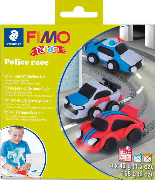 Achat Kit Fimo Kids - Course de police