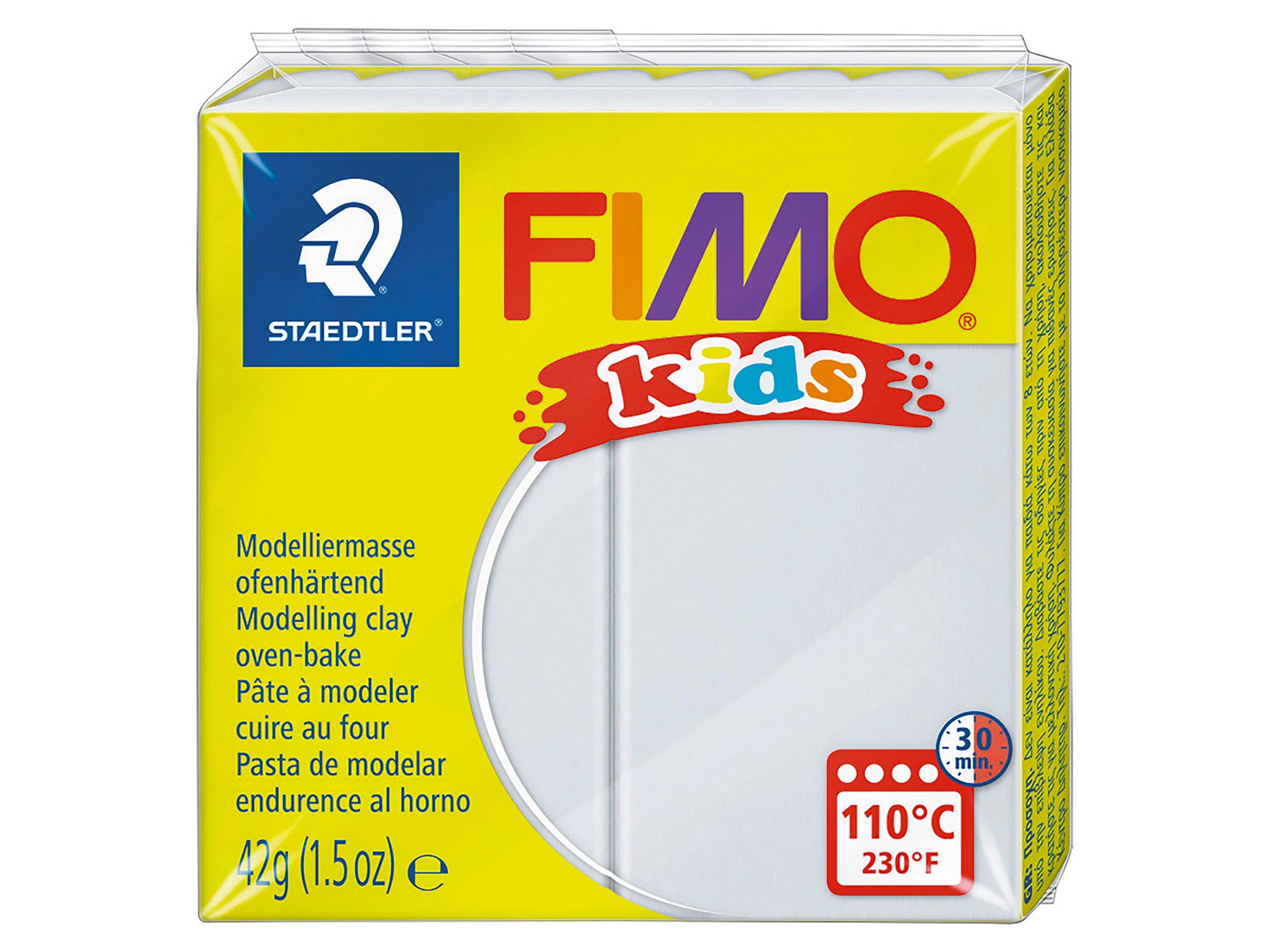 Achat Pâte Fimo gris clair 80 Kids