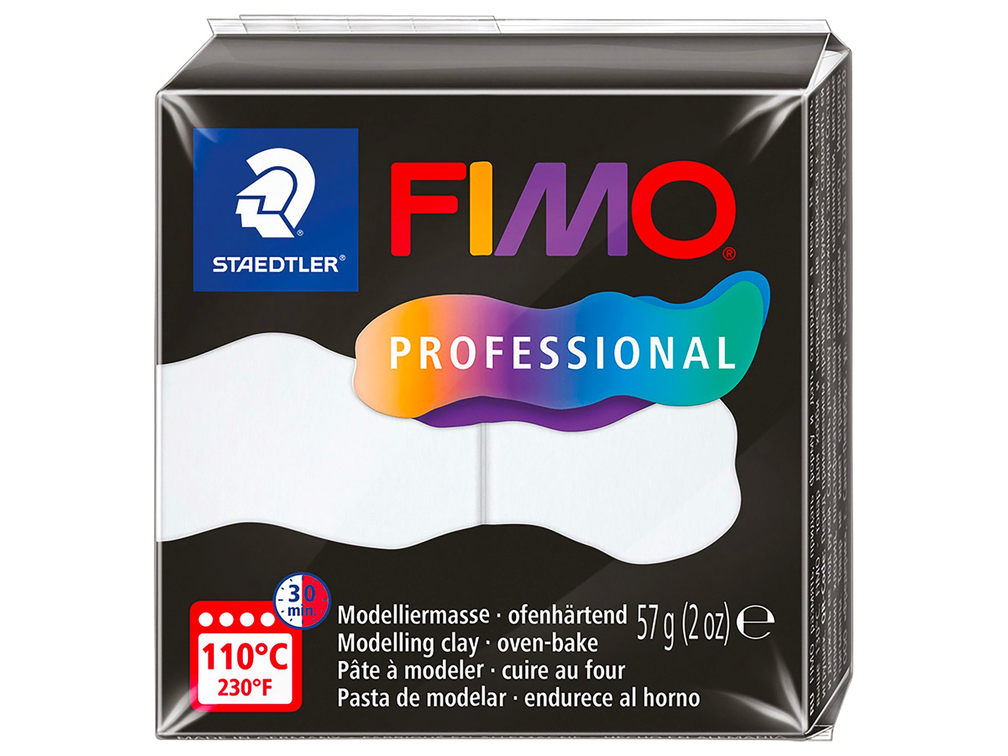 Pâte Fimo Professional 57gr Bleu Pur (n°300) - Perles & Co Pâte Fimo Professional 57gr Bleu Pur (n°300) - Perles & Co