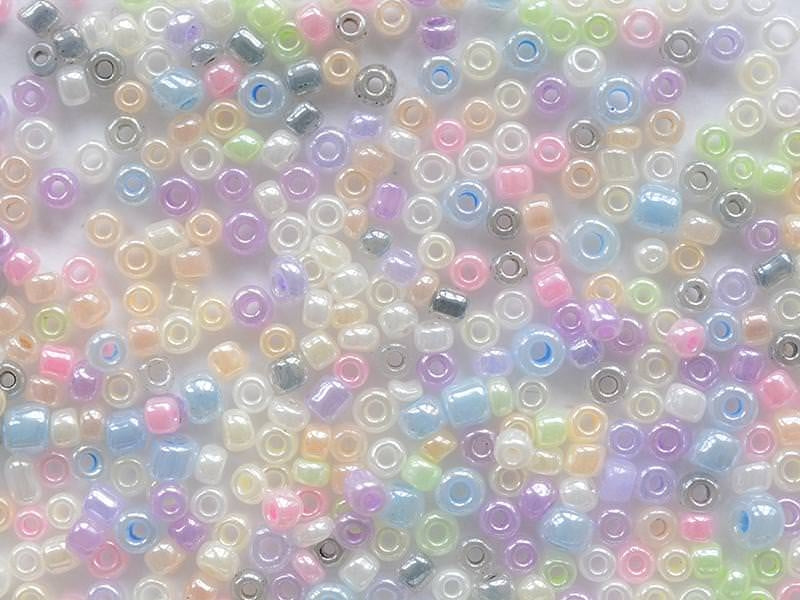 Achat Tube de 350 perles ceylons - multicolore foncé