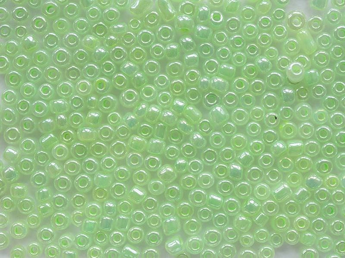 Achat Tube de 350 perles ceylons - vert moyen