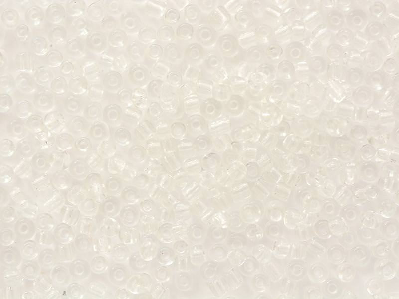 Achat Tube de 350 perles transparentes - blanc