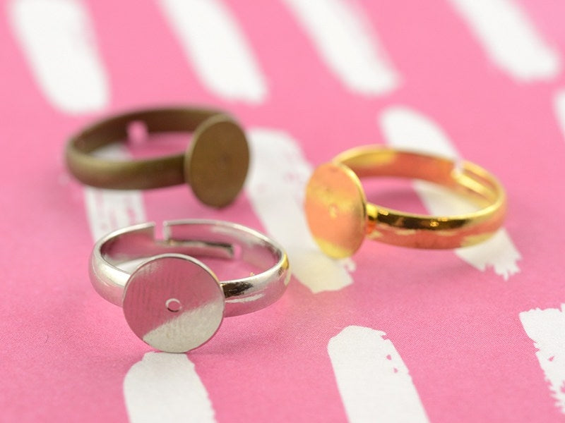 Achat Support de bague ENFANT - couleur argent