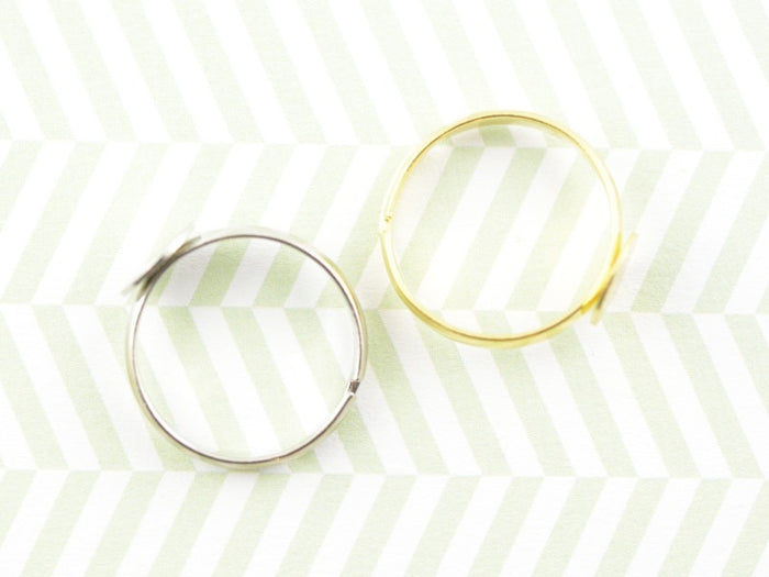 Achat Support de bague -  couleur argenté