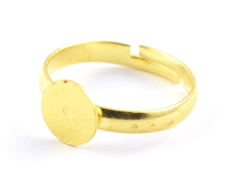 Achat Support de bague -  couleur or