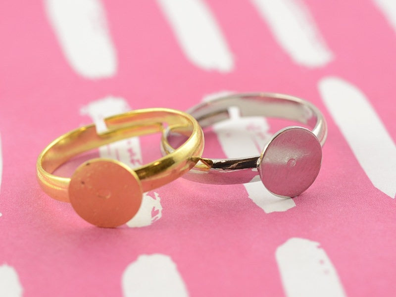 Achat Support de bague -  couleur or