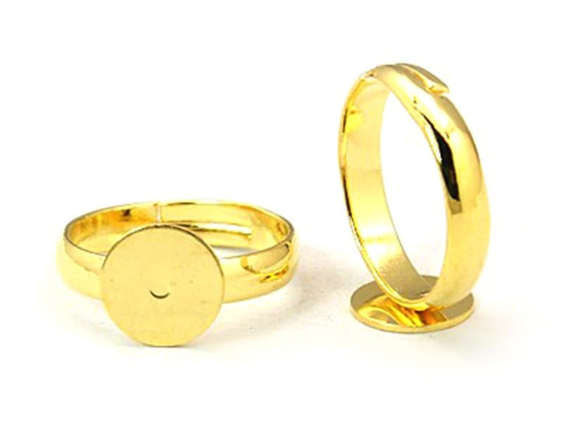 achat Support de bague -  couleur or