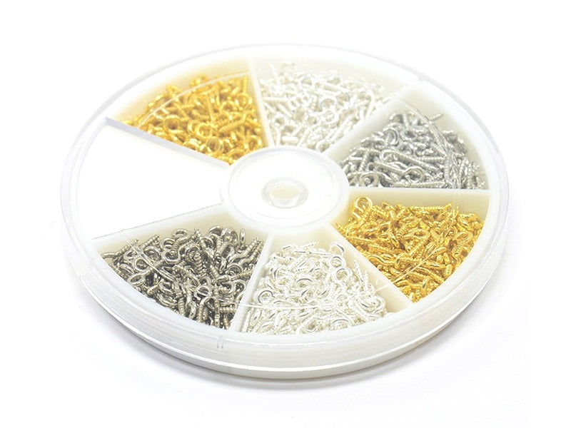 Achat Lot de 700 pitons dans une boîte distributrice - 3 couleurs