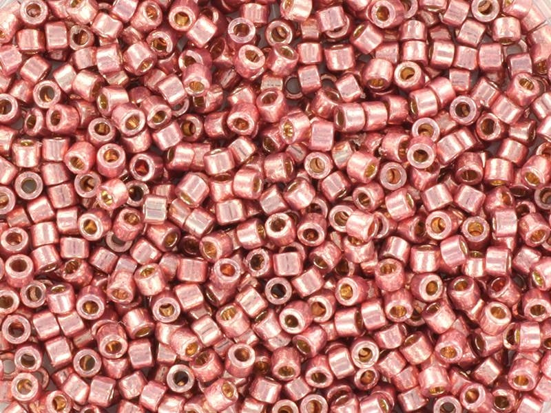 Achat Miyuki delicas 11/0 - Duracoat galvanized dark coral 1839